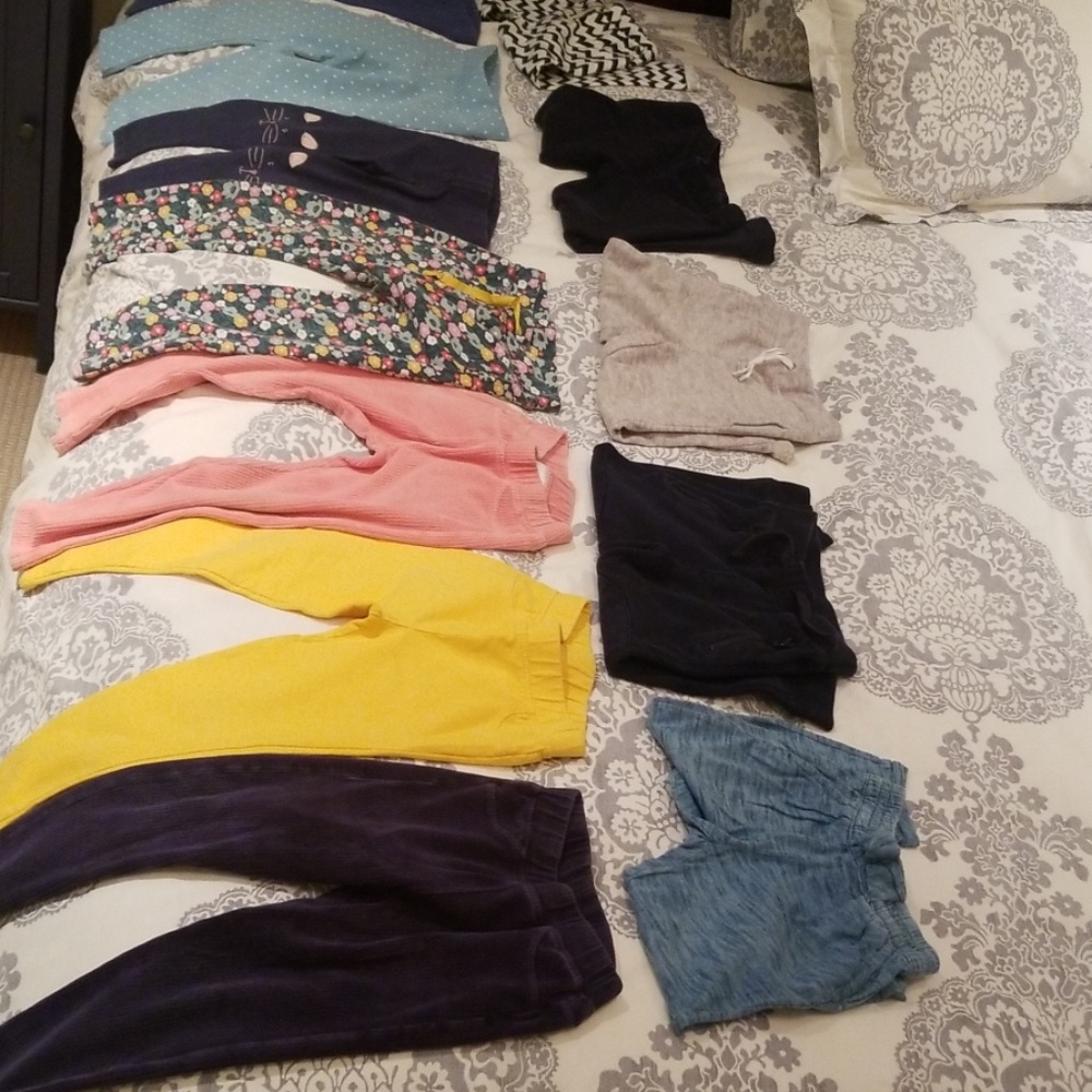 Lot of 12 pairs of pants Hanna, Mini Boden, etc.
